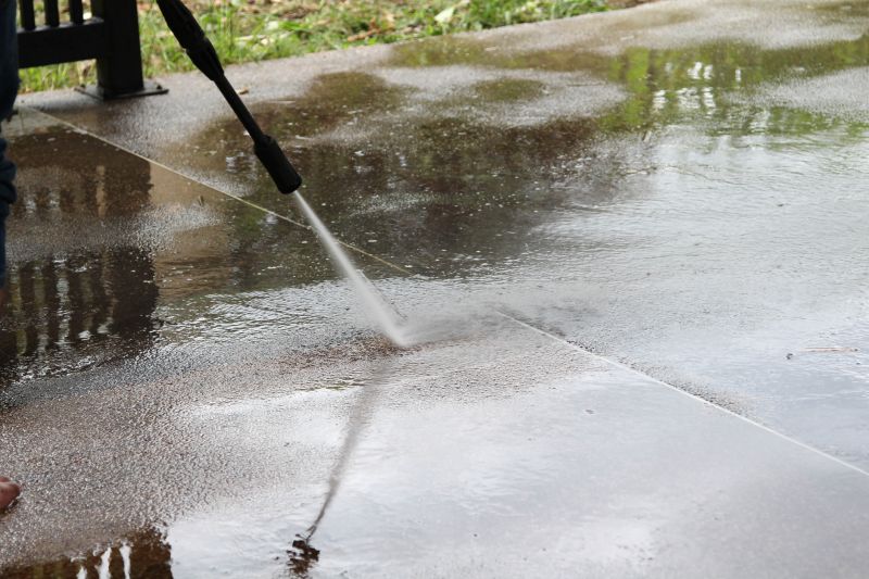 Concrete Patio Cleaning